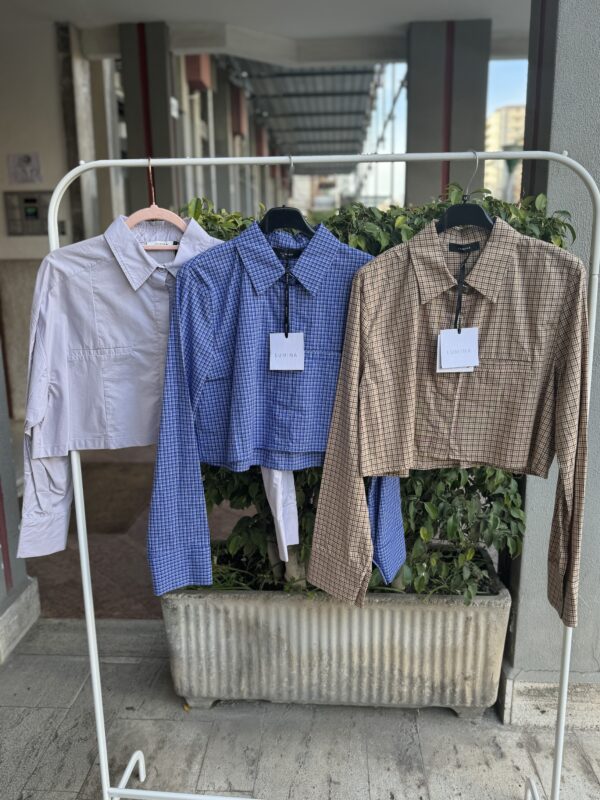 Camicia Crop Lumina
