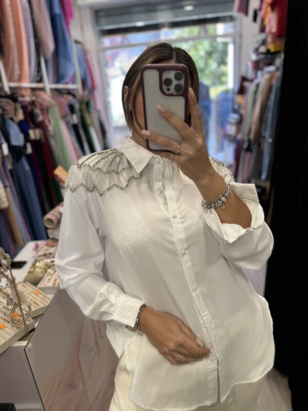 Camicia Ali strass
