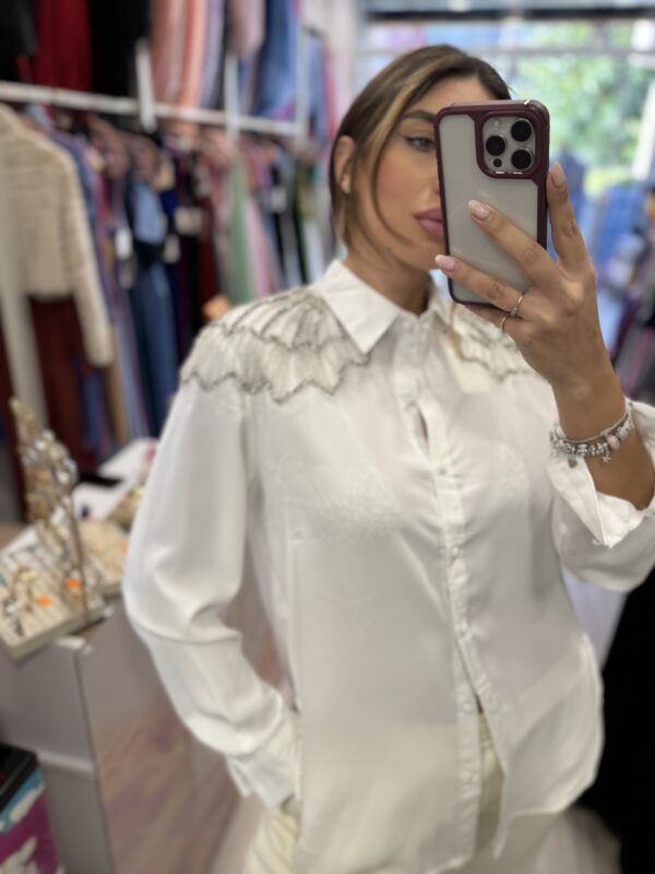 Camicia Ali strass - immagine 2