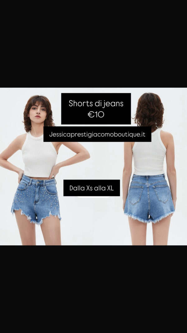 Pantaloncini Jeans