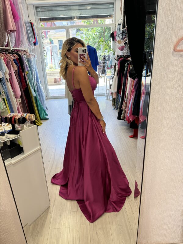 Abito con tasche Magenta - immagine 3