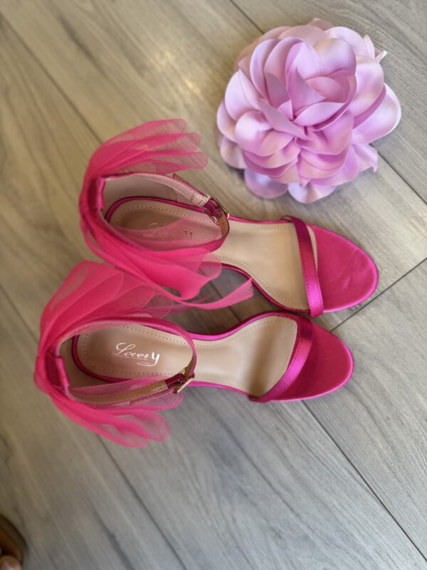 Scarpa fiocco fucsia - immagine 2