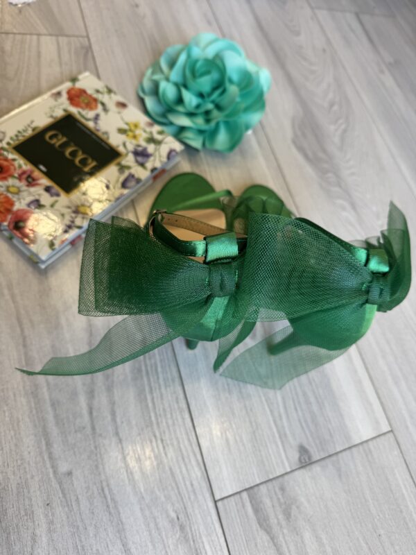 Scarpa fiocco verde - immagine 3