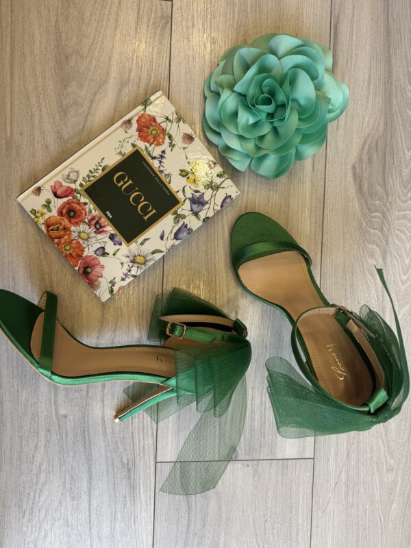Scarpa fiocco verde - immagine 4
