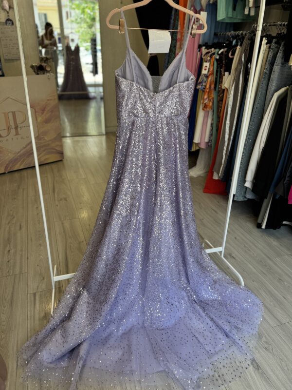 Abito Lilla Strass - immagine 2