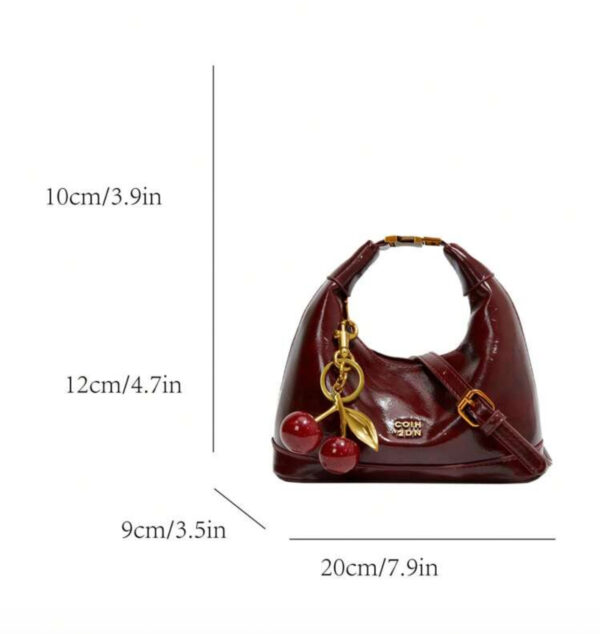 Borsa bordeaux - immagine 2